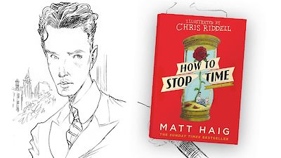Waterstones How to Stop Time illustrated tweet