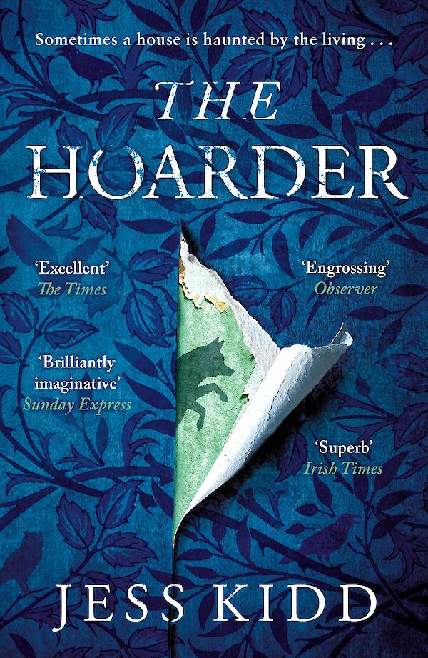The Hoarder by Jess Kidd (Paperback ISBN 9781786899842) book cover