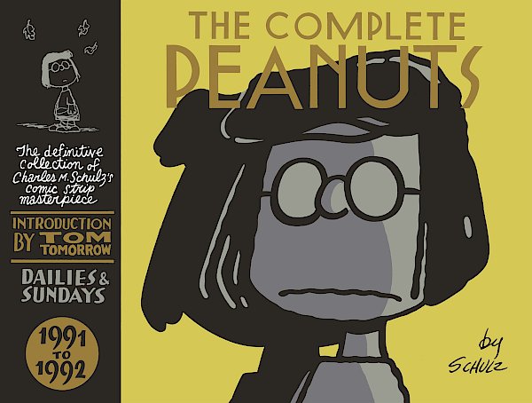 The Complete Peanuts 1991-1992 by Charles M. Schulz (Hardback ISBN 9781782115182) book cover