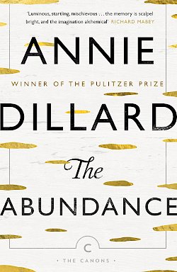 The Abundance by Annie Dillard cover