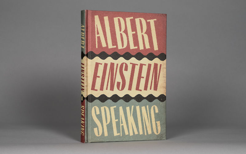 Albert Einstein Speaking by R.J. Gadney gallery image 2