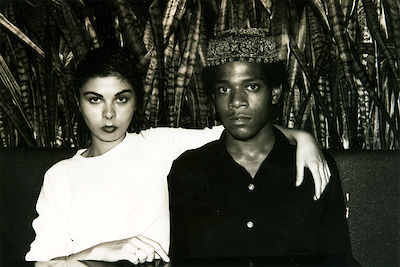 Black and White and Widow Basquiat
