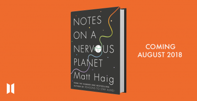 Matt Haig Nervous cover reveal