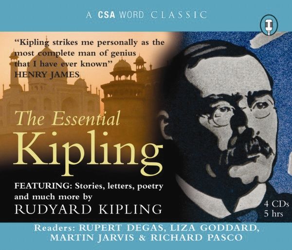 The Essential Kipling by Rudyard Kipling (CD-Audio ISBN 9781906147181) book cover