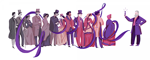 Sir William Henry Perkin Google Doodle