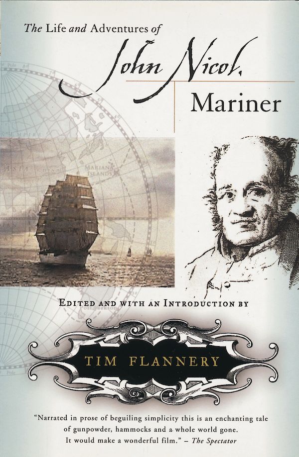 The Life And Adventures of John Nicol, Mariner by Tim Flannery (Paperback ISBN 9781841950914) book cover