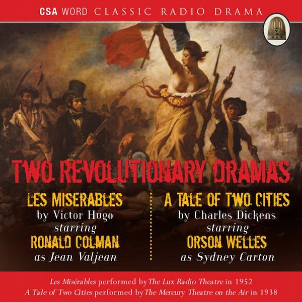 Two Revolutionary Dramas by Victor Hugo, Charles Dickens (Downloadable audio ISBN 9781908377067) book cover
