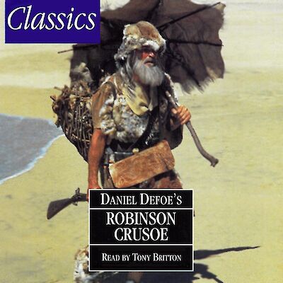 Robinson Crusoe by Daniel Defoe cover