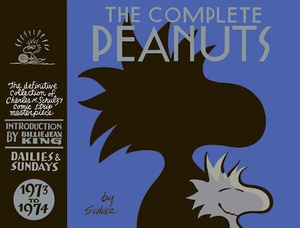 The Complete Peanuts 1973-1974 by Charles M. Schulz (Hardback ISBN 9780857864086) book cover