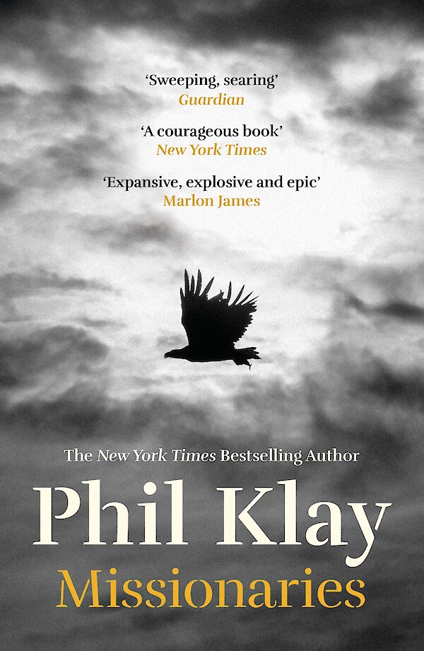 Missionaries by Phil Klay (Paperback ISBN 9781838852351) book cover