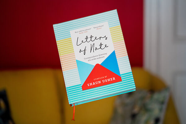 New Letters of Note hardback photo