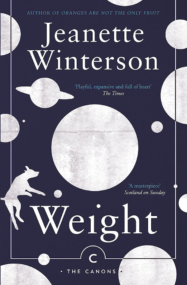 Weight by Jeanette Winterson (Paperback ISBN 9781786892492) book cover