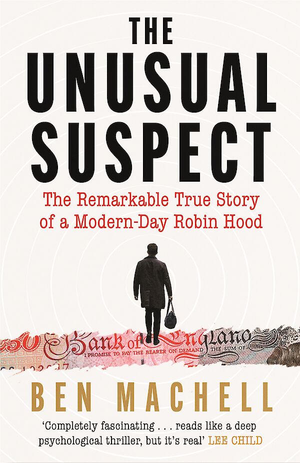 The Unusual Suspect by Ben Machell (Paperback ISBN 9781786897992) book cover