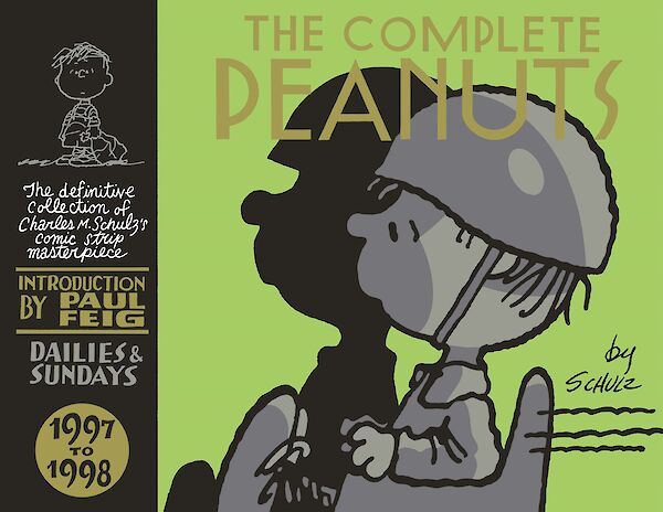 The Complete Peanuts 1997-1998 by Charles M. Schulz (Hardback ISBN 9781782115212) book cover