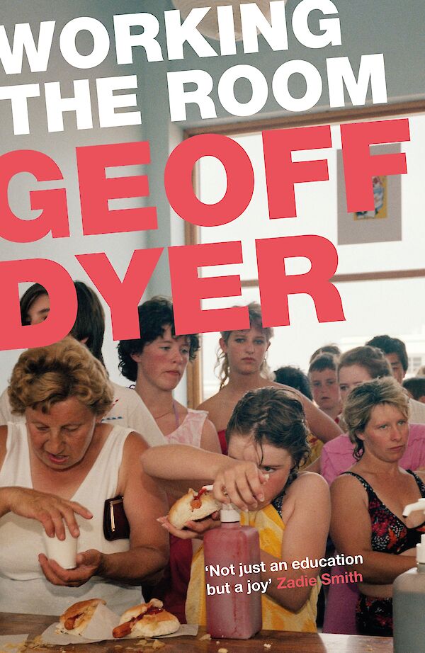 Working the Room by Geoff Dyer (Paperback ISBN 9781782115113) book cover