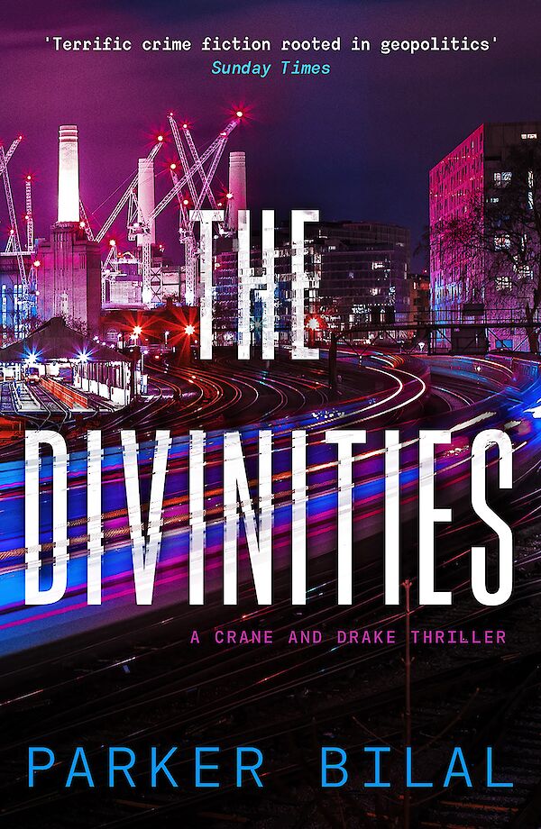 The Divinities by Parker Bilal (Paperback ISBN 9781838855147) book cover