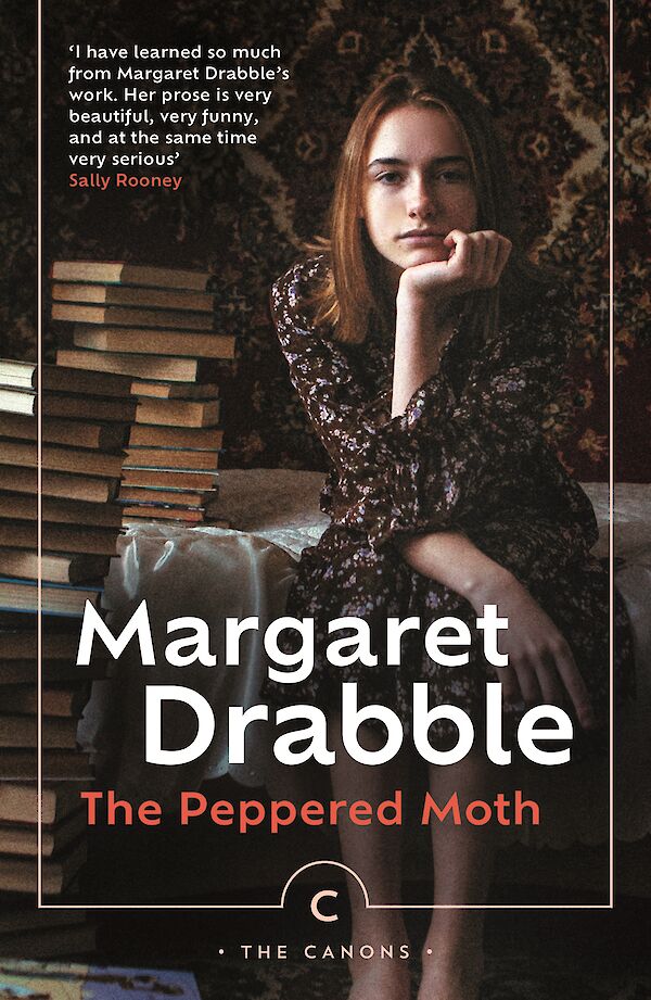 The Peppered Moth by Margaret Drabble (Paperback ISBN 9781838857165) book cover