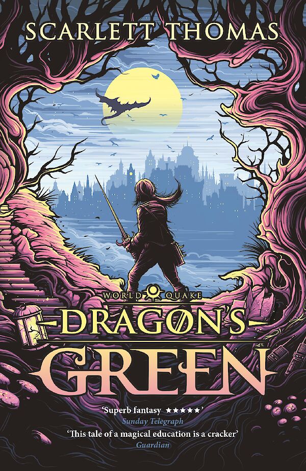 Dragon's Green by Scarlett Thomas (Paperback ISBN 9781782117049) book cover