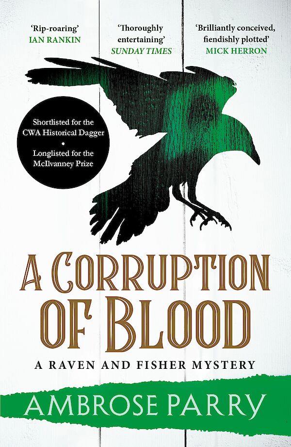A Corruption of Blood by Ambrose Parry (Paperback ISBN 9781786899897) book cover