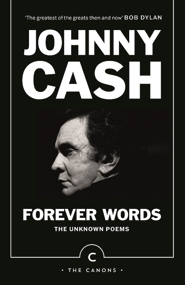 Forever Words by Johnny Cash, Paul Muldoon (Paperback ISBN 9781838857943) book cover