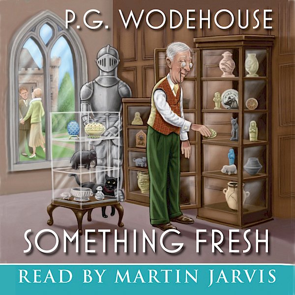 Something Fresh by P.G. Wodehouse (Downloadable audio ISBN 9781907416941) book cover
