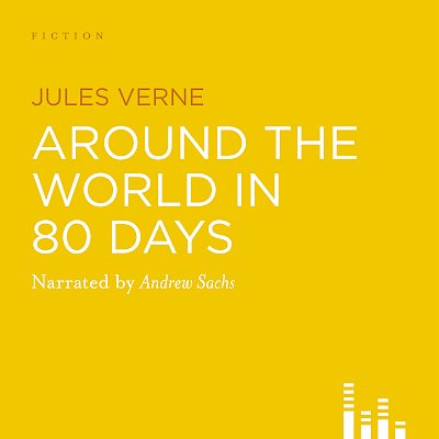 Around The World In Eighty Days by Jules Verne cover