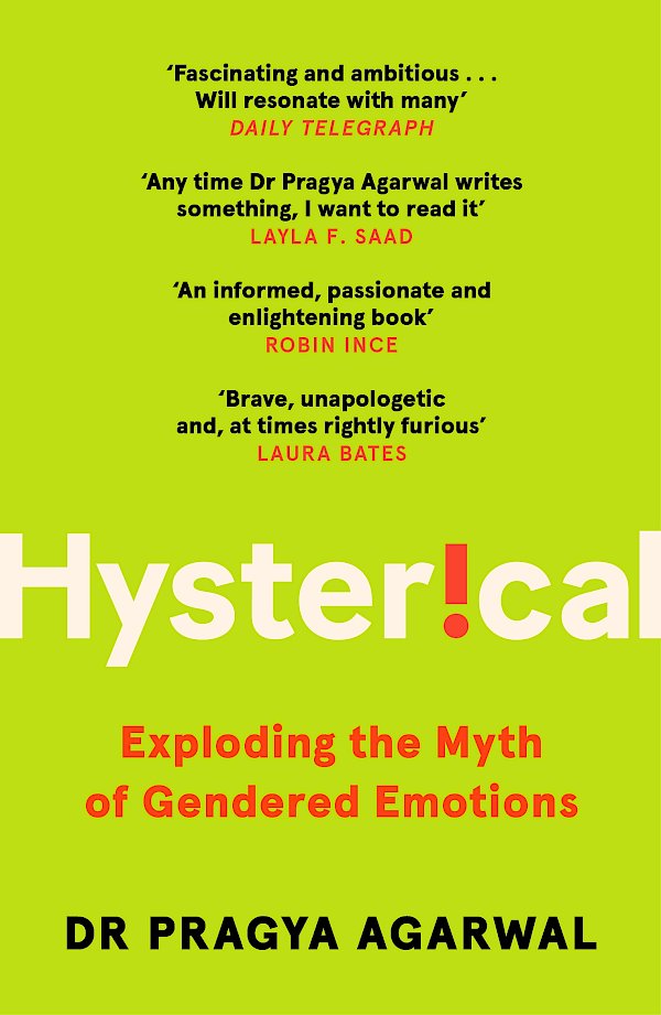 Hysterical by Pragya Agarwal (Paperback ISBN 9781838853235) book cover