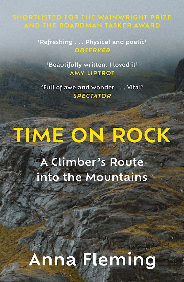 Time on Rock by Anna Fleming (Paperback ISBN 9781838851798) book cover