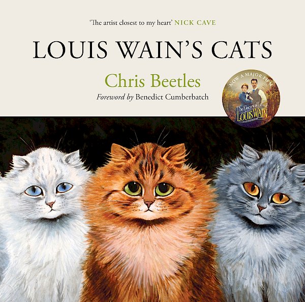 Louis Wain's Cats by Chris Beetles (Hardback ISBN 9781838854706) book cover