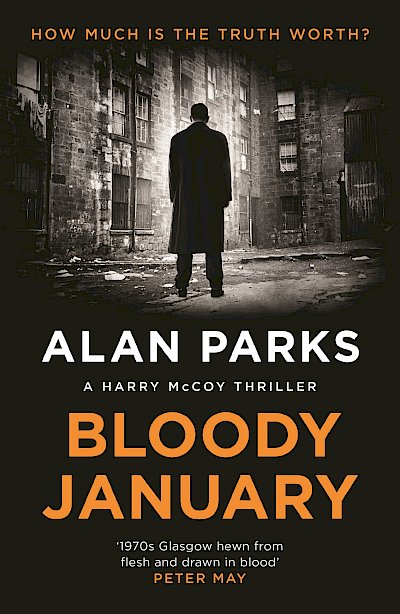 Bloody January by Alan Parks cover