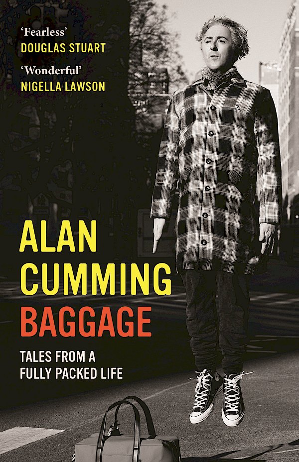 Baggage by Alan Cumming (Paperback ISBN 9781838856670) book cover