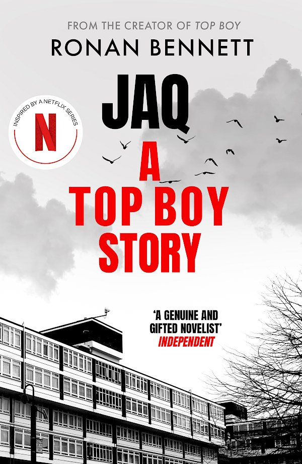Jaq, A Top Boy Story by Ronan Bennett (Paperback ISBN 9781805300731) book cover