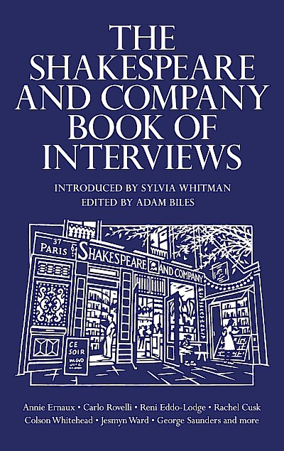 The Shakespeare and Company Book of Interviews by Adam Biles, Adam Biles cover