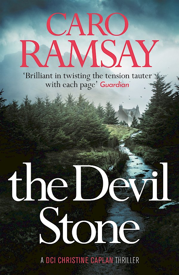 The Devil Stone by Caro Ramsay (Paperback ISBN 9781838858889) book cover