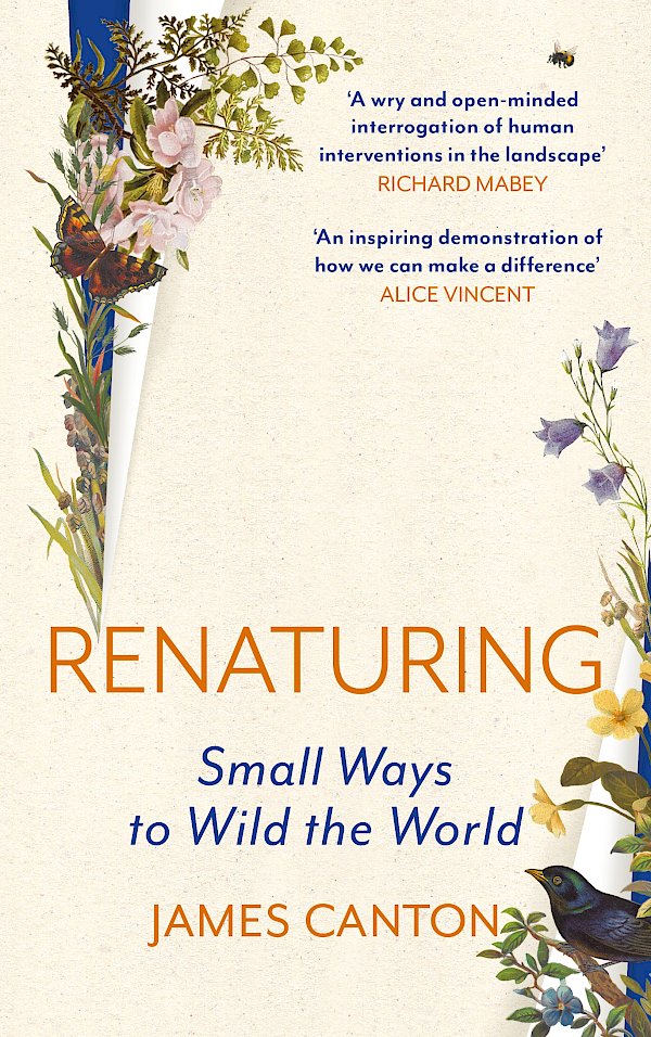 Renaturing by James Canton (Hardback ISBN 9781837260393) book cover