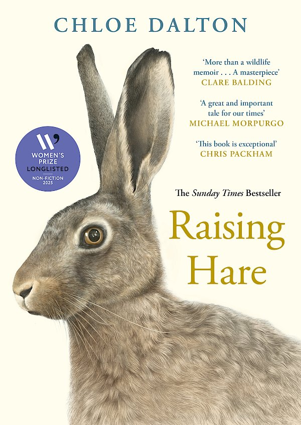 Raising Hare by Chloe Dalton (Hardback ISBN 9781805302711) book cover