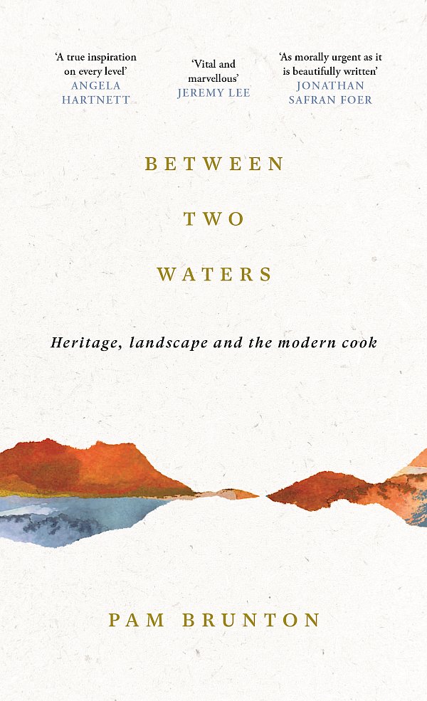 Between Two Waters by Pam Brunton (Hardback ISBN 9781805301776) book cover